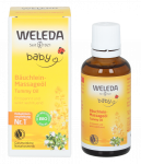 Weleda Baby Tummy Oil masažinis aliejus kūdikiams nuo pilvo pūtimo, 50 ml
