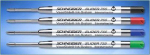 Schneider Schreibger&auml;te 10 Schneider Kugelschreiberminen Slider 755 juodas