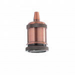 Ideal Lux Bulb holder ACCESSORI, E27, copper