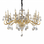 Pakabinamas &scaron;viestuvas Ideal Lux Suspended lamp with 10 lights NEGRESCO, E14, chrome