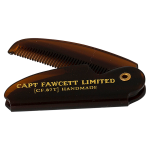 Captain Fawcett Folding Pocket Moustache &Scaron;ukos Sulenkiamos ki&scaron;eninės ūsų &scaron;ukos, 1vnt.