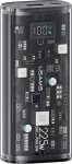 USAMS i&scaron;orinė baterija 9000mAh PD 20W QC3.0+PD dviejų prievadų greito įkrovimo juodas 10KCD18901 (US-CD189)