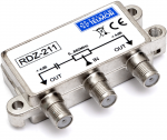 RDZ-211 dvigubas lauko RF skirstytuvas 5-862MHz 4.0 dB F lygio lauko TELKOM TELMOR