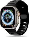 Apyrankė Apple Watch 4 / 5 / 6 / 7 / 8 / SE / Ultra (42 / 44 / 45 / 49 mm) Tech-Protect Iconband Line juodos spalvos