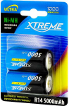 Akumuliatorius R14 Ni-MH 5000mAh XTREME 2vnt..