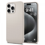 Dėklas Apple iPhone 15 Pro Spigen Liquid Air Natural Titanium beige