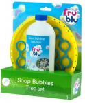 TM Toys Muilo burbulų rinkinys su medžiu ir skysčiu 0,4L, 3+, mėlyna/geltona