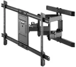 Goobay TV wall mount Pro FULLMOTION (XL), 109.2 cm (43"), 2.54 m (100"), 300 x 200 mm, 800 x 400 mm, Steel, Juodas