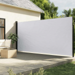 I&scaron;traukiama &scaron;oninė markizė, baltos spalvos, 200x500cm