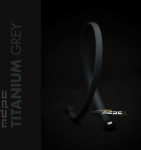 MDPC-X Sleeve Medium - Titanium-Pilkas MK2, 1m