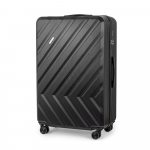 Solier Luggage Kelioninis lagaminas vidutinis M 24 kietas ABS - Solier KYOTO 1071 - Juodas