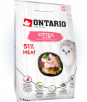 Ontario Kitten vi&scaron;tiena 0,4kg (Kačiukams su vi&scaron;tiena)