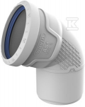 Nordisk Wavin Wavin ELBOW PP-HT AS+ 75/67 SANIT.GRAY