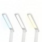 Lamex LED desk Lamp 3W, 3000/4500/6000K, adjustable, 1200mAh, baltas, LTC