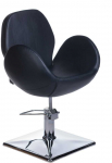 Beauty System Kirpyklos kėdė PROFESSIONAL HAIRDRESSING CHAIR ALTO AMSTERDAM Juodas