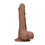 Realrock By Shots Alive Dong Model 25 cm TPE with Suction Cup and Testicular Base