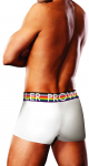 Prowler XXL Baltas Trunk - Signature Paw Print & Pride Waistband