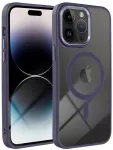 Dėklas Oem Case for iPhone 15 PRO MAX Color Edge Mag Covercompatible with MagSafe violetinė