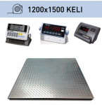 Virtuvinės svarstyklės Platforminės svarstyklės Keli 1200x1500 mm su svėrimo indikatoriumi XK3190 A12E OIML