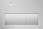 WC klavi&scaron;as K97-518 / CERSANIT / PRESTO II / PRZYCISK CHROM MATOWY /