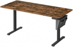Songmics Reguliuojamo auk&scaron;čio elektrinis stalas 60 x 160 x (72-120) cm