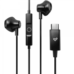 Ausinės Cablexpert Energy Sistem su laidu Earphones | EasyPods Type C | Su mikrofonu | USB-C | Space