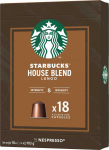 Starbucks Nespresso House Blend -kahvikapseli, 18 kaps, 103g