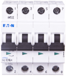 Eaton 279061 Grandinės pertraukiklis 4P C 16A 15kA AC FAZ C16/4 279061