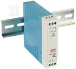Mean Well MAITINIMO TAIKYMAS DIN bėgeliui 10W 24V 0,42A
