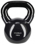 KNV10 Juodas KETUS KETTLEBELL VINILU DEngtas HMS