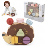 Viga Toys VIGA PolarB Wooden Construction Toy Hedgehog with Montessori Screws