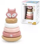 Viga Toys VIGA PolarB Wooden Educational Pyramid - Fox