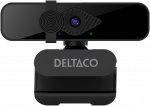 Internetinė kamera DELTACO, 2K QHD su 360&deg; pasisukimu, pakreipiama auk&scaron;tyn/žemyn, 2MP, juodas / W-200 / 1902913