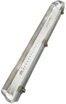 Lubinis &scaron;viestuvas Avide &scaron;viestuvas T8 LED lempom 2x1.2m IP65