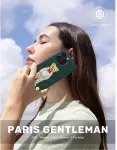 4Tel ZUCK BEAR dėklas PARIS GENTLEMAN, skirtas peteli&scaron;kei IPHONE 16