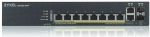 &Scaron;akotuvas Zyxel Jungiklis gs1920-8hpv2 10port gb 2xgb 130w poe