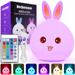 Vaiki&scaron;kas &scaron;viestuvas zuikis, LED RGB su valdymo pulteliu