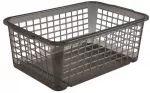 Lumarko Keeeper Mini basket 30x20x11cm Fred transparent pilkas