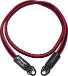 ARTISANARTIST Artisan & Artist I ACAM-310A I Silk camera strap, Juodas/Raudona