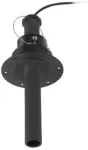 9W LED užglaistomas &scaron;viestuvas XVECTOR, juodas, 3000K, 18&deg;