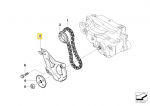 Originalus BMW E81 E87 E87N E90 E90N E91N alyvos siurblio vadovas OEM 11417567768