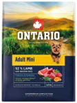 Ontario Adult Mini ėriena & Brown ryžiai 2,25kg