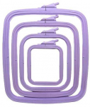 Nurge Pazarlama Nurge kvadratiniai (stačiakampiai) plastikiniai lankai 9,5 * 11 cm (alyviniai) 170-11LI