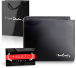 Vyri&scaron;ka odinė piniginė Pierre Cardin su RFID apsauga 323206