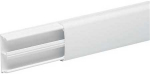 SCHNEIDER ELECTRIC Mini kabelių kanalas OptiLine-1230, 2 skyriai, auk&scaron;tis 12 mm, plotis 30 mm, ilgis 2100 mm, baltas RAL 9010 plastikas