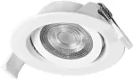 4,9W LED įleidžiamas &scaron;viestuvas SPOT, baltas, 2700K, dimeriuojamas, 3vnt. komplekte