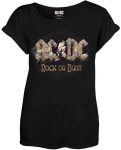 AC/DC Rock Or Bust Oficialūs Moteri&scaron;ki Mar&scaron;kinėliai, Dydis: S