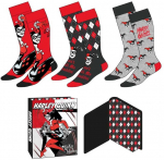 CERD&Aacute; DC Comics Harley Quinn pack 3 adult socks
