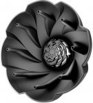 Plaukų džiovintuvas Valera &bdquo;Natural Twirl&ldquo; difuzorius, juodas &ndash; difuzorius plaukų džiovintuvui NTD (7610558017851)