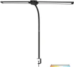 14W LED stalo &scaron;viestuvas TENUIX DUO, juodas, 3000/4000/6000K